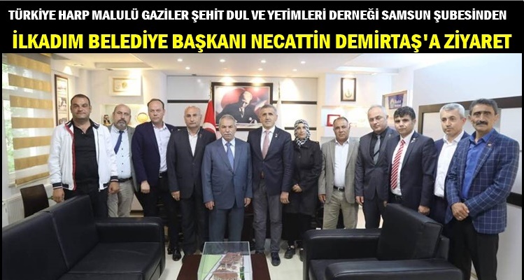 NECATTİN DEMİRTAŞ'A ANLAMLI ZİYARET