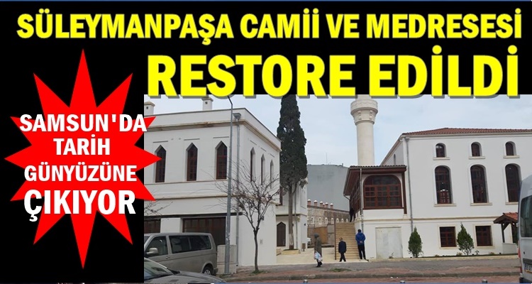 SAMSUN'DA TARİH GÜNYÜZÜNE ÇIKIYOR