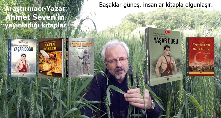 AHMET SEVEN'İN KİTAPLARINA YOĞUN İLGİ