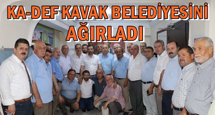 İBRAHİM SARICAOĞLU'NDAN KA-DEF'E ZİYARET