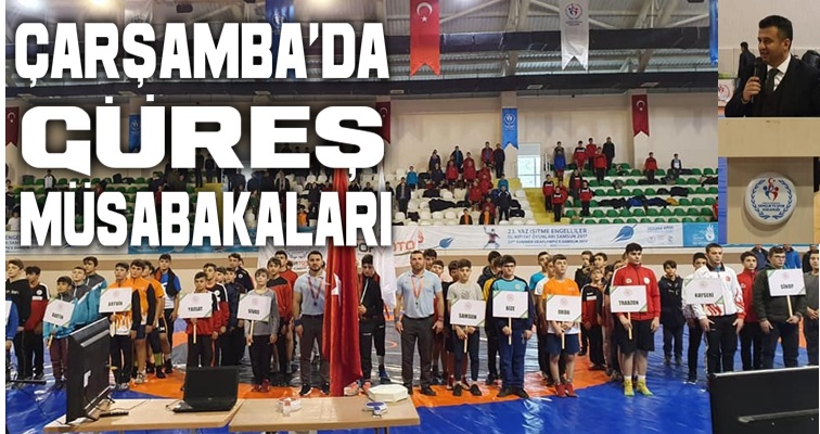 ÇARŞAMBA'DA U 15 GREKO ROMEN MÜSABAKALARI