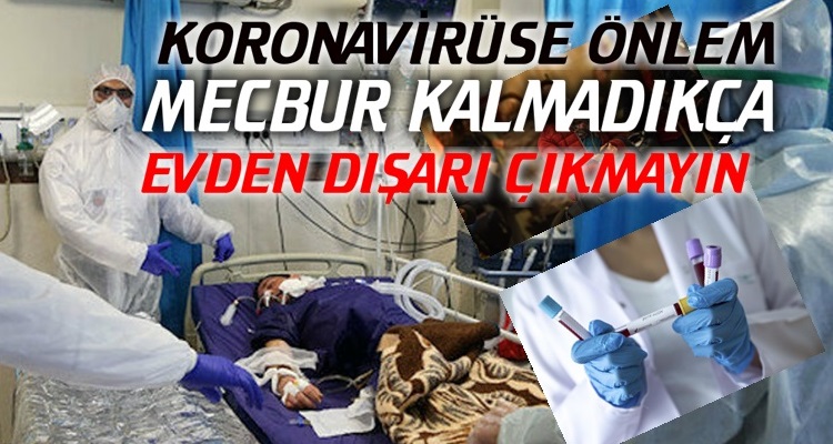 KORONAVİRÜSE KARŞI ALINAN TEDBİRLER