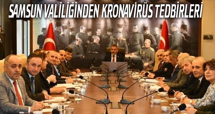 SAMSUNDA KORONAVİRÜSE KARŞI ÖNLEM PAKETİ