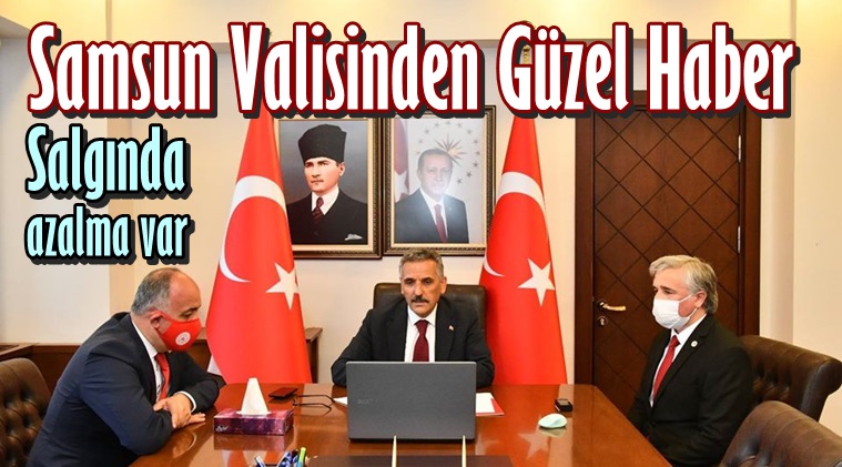 SAMSUN VALİSİ OSMAN KAYMAK: VAKA SAYISINI AZALTTIK