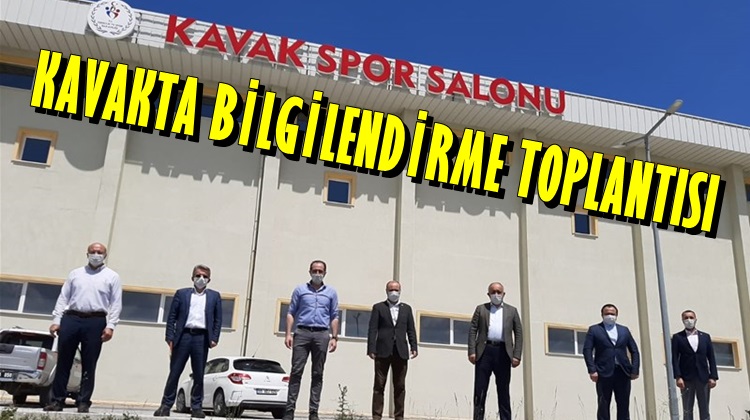 GSİM İLÇE MÜDÜRLERİ TOPLANTISI KAVAKTA YAPILDI