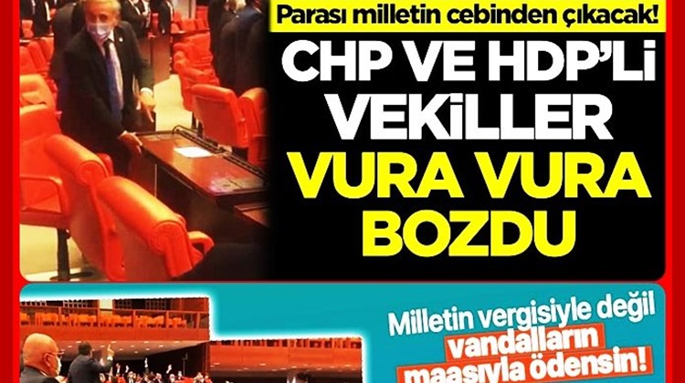 MECLİSTE 39 MİLYON TÜRK LİRASI ZARAR İDDİASI
