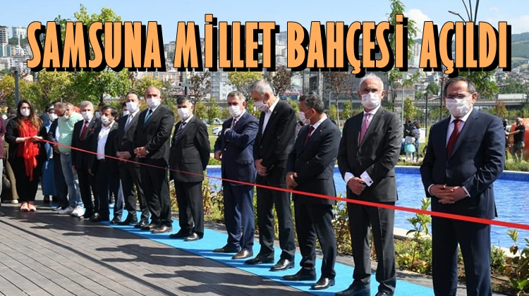SAMSUN MİLLET BAHÇESİNE KAVUŞTU
