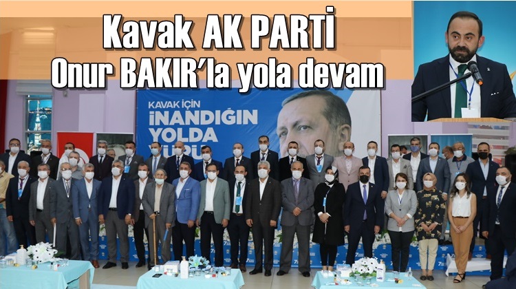 AK PARTİ KAVAKTA ONUR BAKIRLA YOLA DEVAM DEDİ