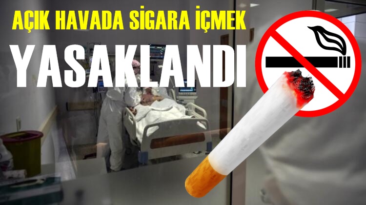AÇIK HAVADA SİGARA YASAĞI