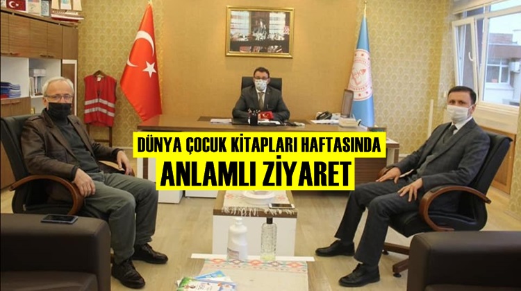 SİNOP'TA DÜNYA ÇOCUK KİTAPLARI HAFTASINA ÖZGÜN ZİYARET