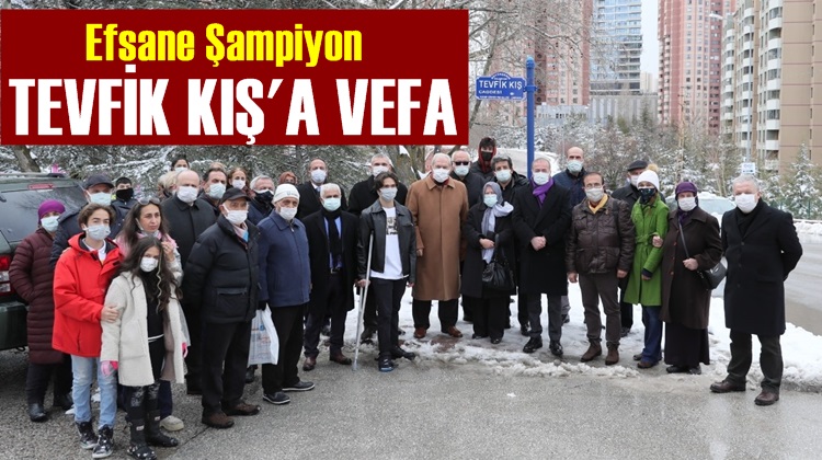 EFSANE GÜREŞÇİ TEVFİK KIŞ'IN İSMİ ÖLÜMSÜZLEŞTİ