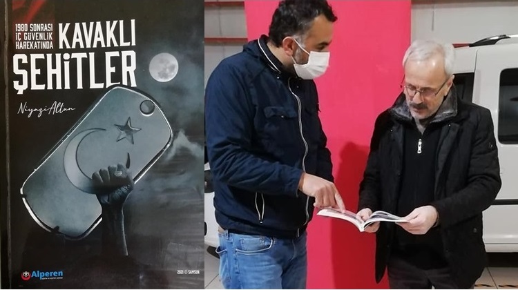 NİYAZİ ALTUN'DAN SEVEN'E KAVAKLI ŞEHİTLER KİTABI