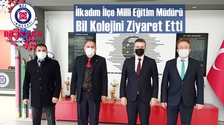 HALİL İBRAHİM AKMEŞE'DEN BİL KOLEJİNE ZİYARET