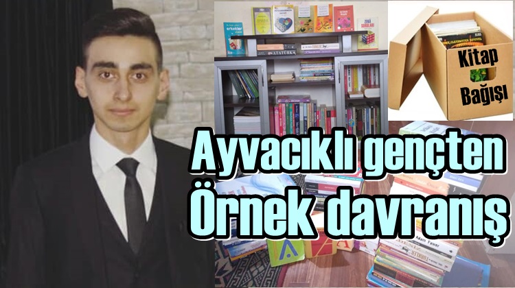 AYVACIKLI GENÇTEN ÖRNEK DAVRANIŞ