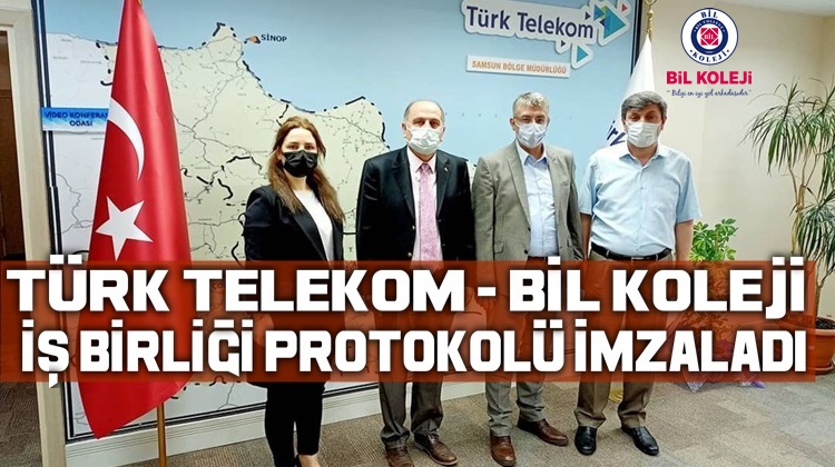 Bil Koleji ileTürk Telekom arasında işbirliği protokolü imzalandı