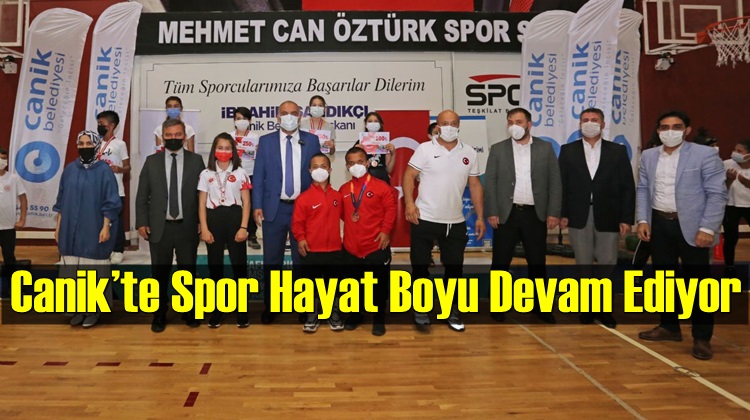 Canikte Spor Hayat Boyu Devam Ediyor