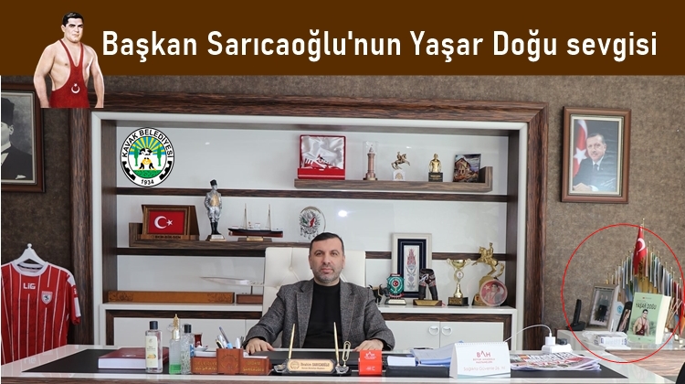 Kavak Belediye Başkanı İbrahim Sarıcaoğlu'nun Yaşar Doğu Sevgisi