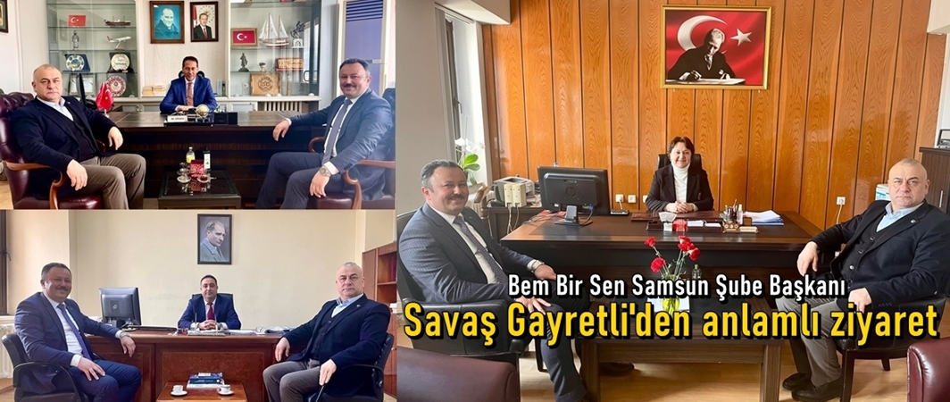 Savaş Gayretli bir dizi ziyaret gerçekleştirdi