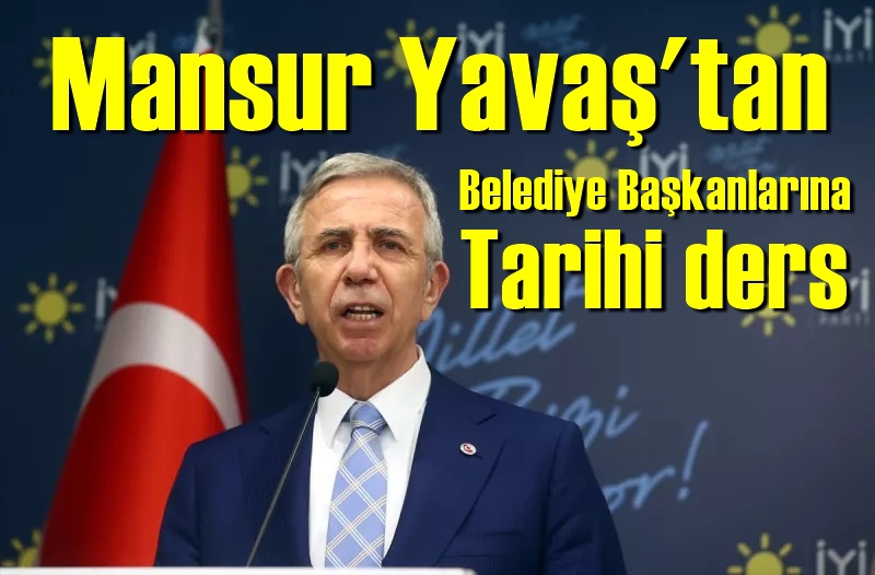 Mansur Yavaş: Kendimi kamu görevlisi olarak görüyorum