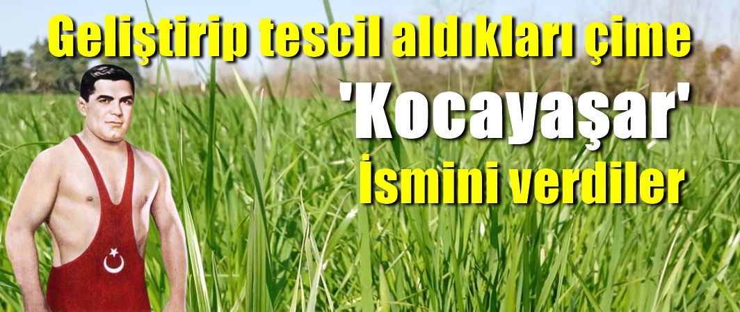 Yaşar Doğu'nun ismi çim markasında da yaşayacak