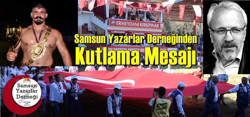 Ahmet Seven'den Kırkpınar Başpehlivanına kutlama mesajı