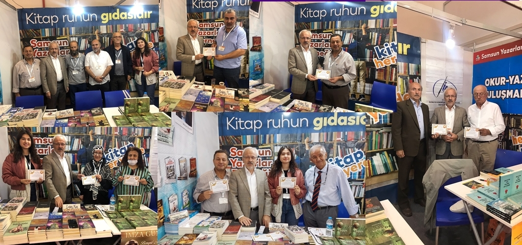 Tüyap Kitap Fuarında Samsun Yazarlar Derneği ilgi odağı oldu
