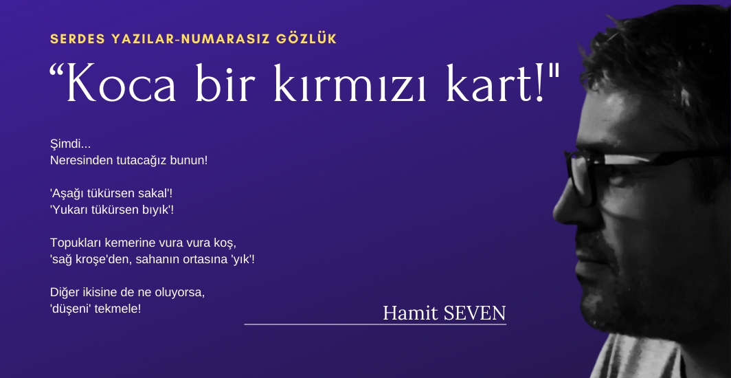 Koca bir kırmızı kart