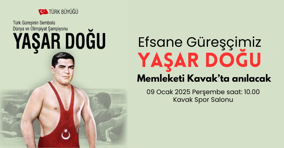 Yaşar Doğu Memleketi Kavak'ta anılacak