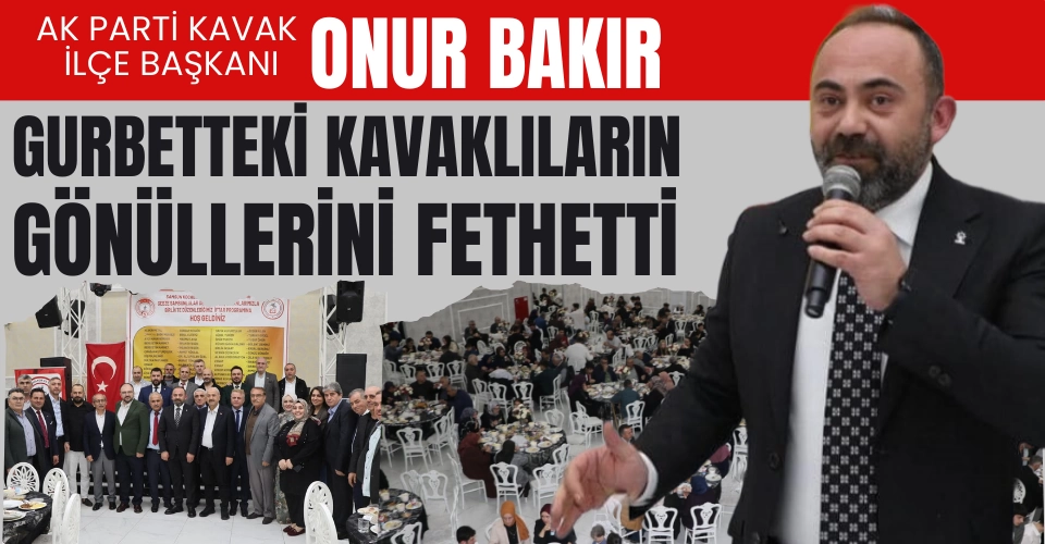 Onur Bakır Gebze'de Kavaklıların Gönlünü Fethetti