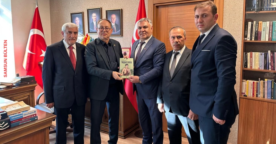 MHP Genel Başkan Yardımcısı Samsun Milletvekili Prof. Dr. İlyas Topsakal'a KA-DEF'ten Ziyaret