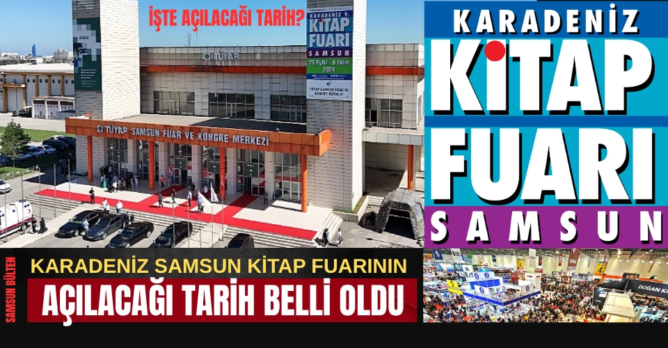 Karadeniz 10. Kitap Fuarı Eylül'de Kapılarını Açıyor!