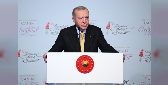Cumhurbaşkanı Erdoğan'dan 'Canım İstanbul' Sergisine Ziyaret ve Sanata Vurgu