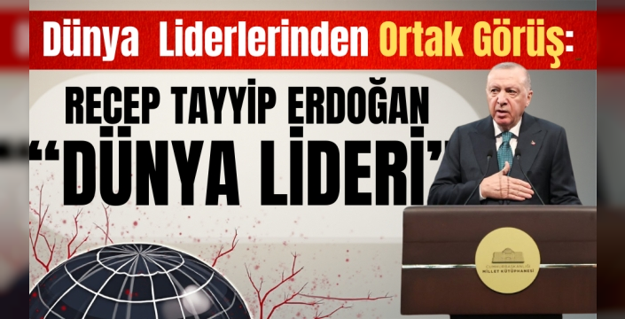 Recep Tayyip Erdoğan, O Bir dünya Lideri