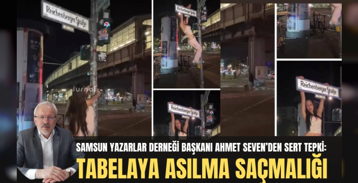 Tabelaya Asılma Akımına Samsun Yazarlar Derneği Başkanı'ndan Sert Tepki