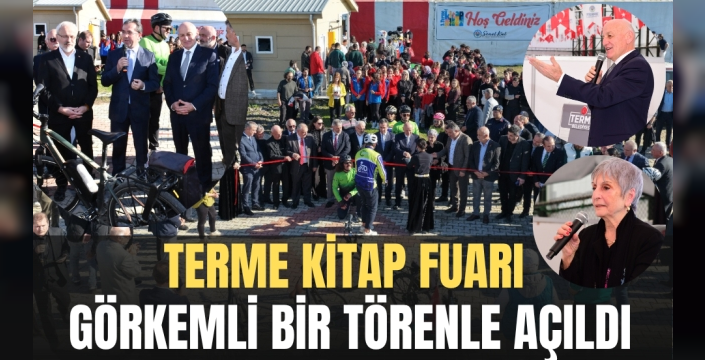 Terme 2. Kitap Günleri Görkemli Açılışla Başladı