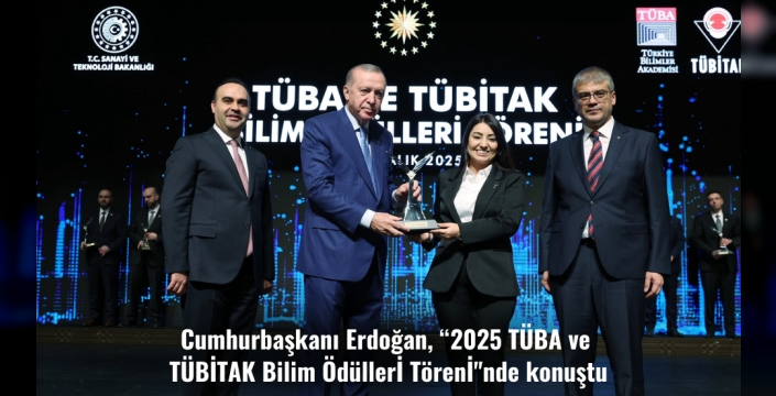 Bilimin Yıldızları Beştepe’de: Cumhurbaşkanı Erdoğan’dan