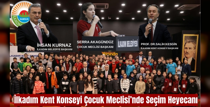 İlkadım Kent Konseyi Çocuk Meclisi’nde Seçim Heyecanı