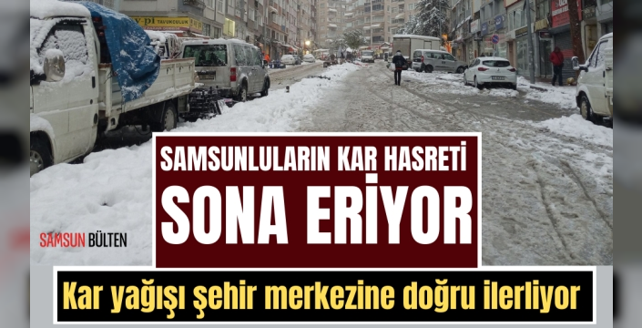 Samsun'da Yüzler Gülüyor: Kar Hasreti Bitiyor!