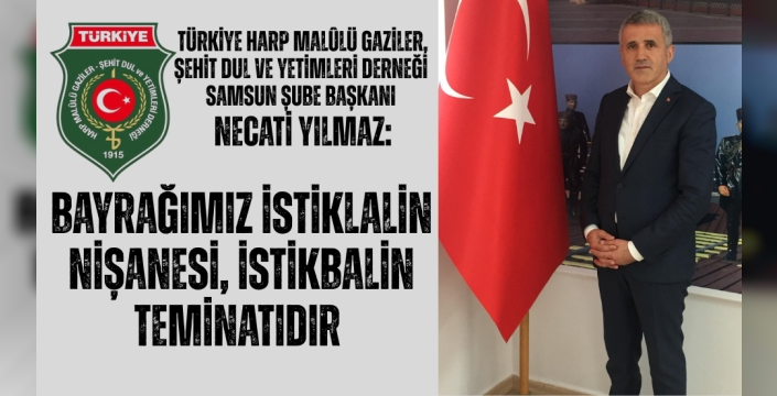 Necati Yılmaz Türk bayrağına yönelik çirkin saldırıyı sert bir dille kınadı.