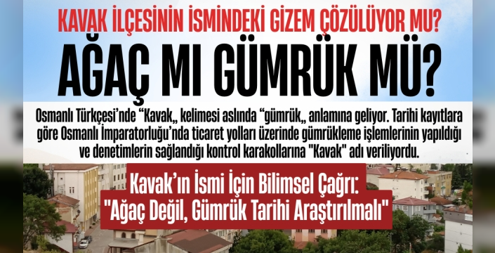 Samsun'un Kavak İlçesinin İsmi Nereden Geliyor?