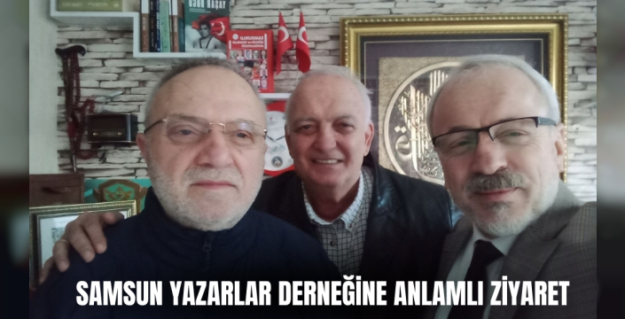 Vefa Buluşması: Yaşar Doğu’nun Oğlu Prof. Dr. Gazanfer Doğu'dan Samsun Yazarlar Derneği’ne Ziyaret