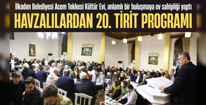 Havzalılar 20.Kez Kaz Tiriti Sofrasında Buluştu