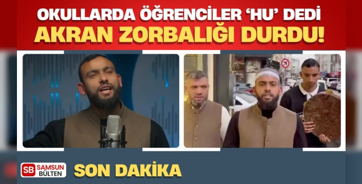 Okullarda Teneffüs Zili ‘Hu’ Dedi, Akran Zorbalığı Durdu!