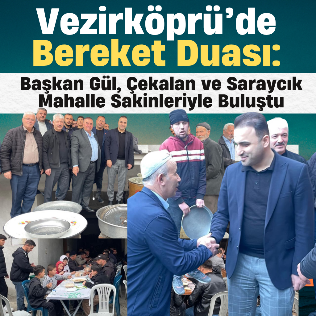 Başkan Gül, Çekalan ve Saraycık Mahalle Sakinleriyle Buluştu