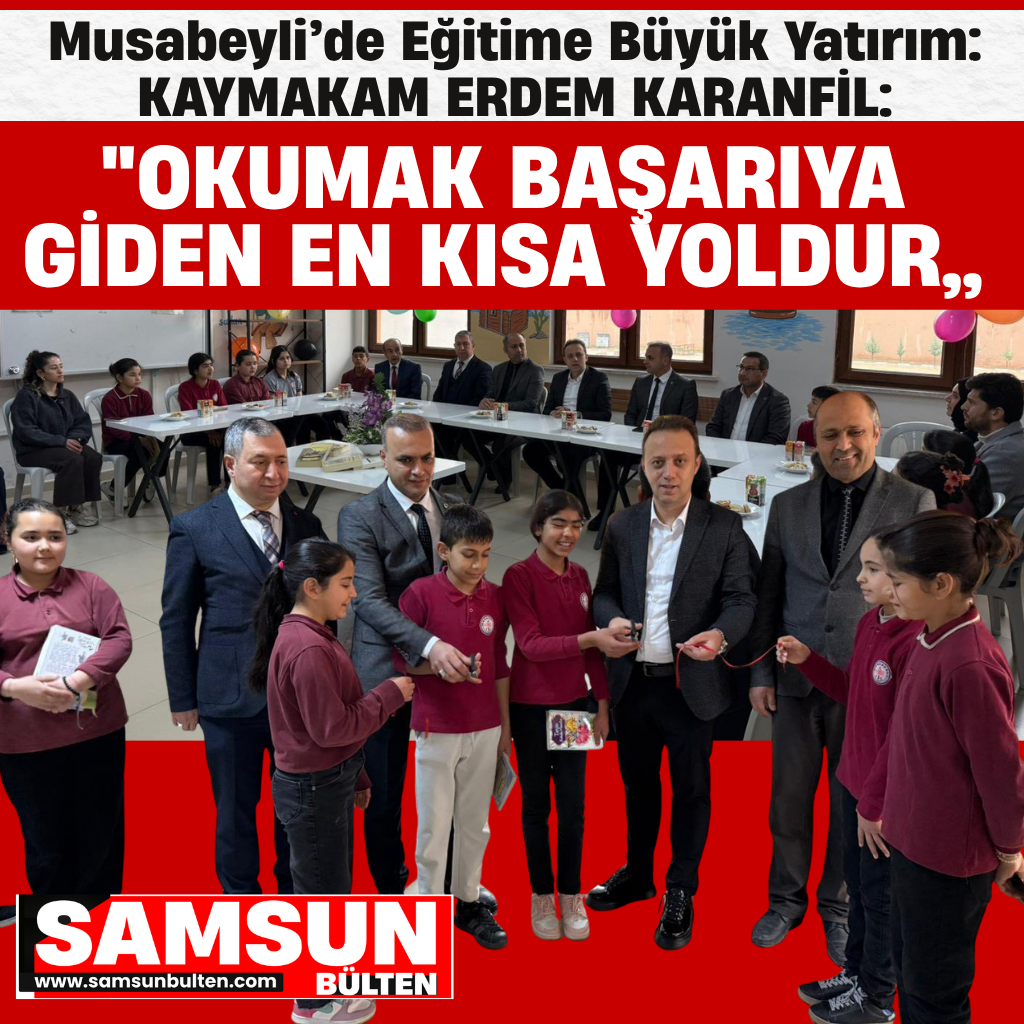 Kaymakam Erdem Karanfil: Okumak, Başarıya Giden En Kısa Yoldur