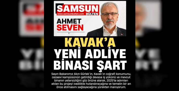 Kavaklıların Ortak Sesi: Yeni Adliye Binamızı İstiyoruz