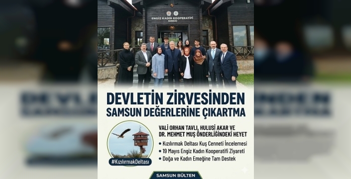 Samsun, devletin ve siyasetin önemli isimlerini ağırladı.