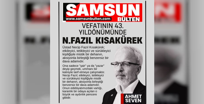 Türk Edebiyatının Geçit Vermez Kalesi: Üstad Necip Fazıl Kısakürek