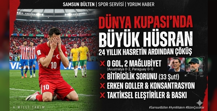 A Milli Futbol Takımımız Dünya Kupasında Neden Başarılı Olamadı?