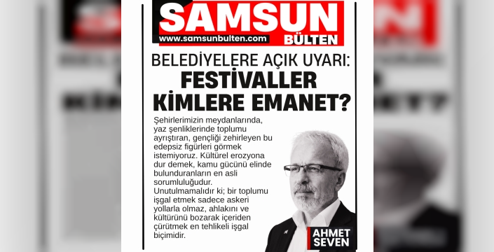 Belediyelere Açık Uyarı: Festivaller Kimlere Emanet?